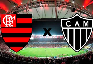 Flamengo e Atlético Mineiro travam um duelo visando o título do Brasileirão