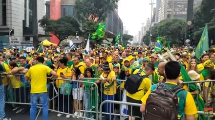 Bolsonaristas se reúnem na Paulista no 25 de fevereiro: gado