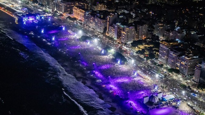 Show de Madonna em Copacabana - Fernando Maia/Prefeitura do Rio