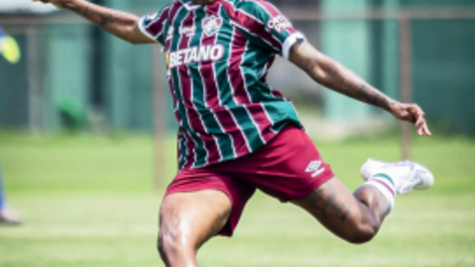 Sorriso, destaque do Fluminense - Foto: Guilherme Ribeiro
