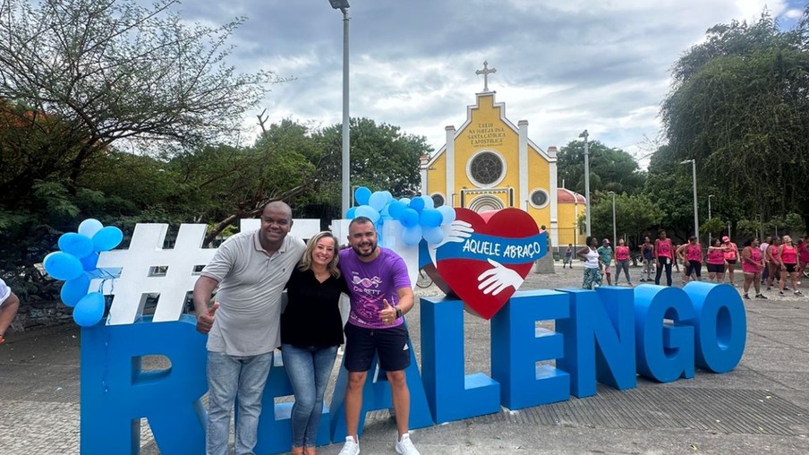Realengo ganha letreiro instagramável na Praça Padre Miguel