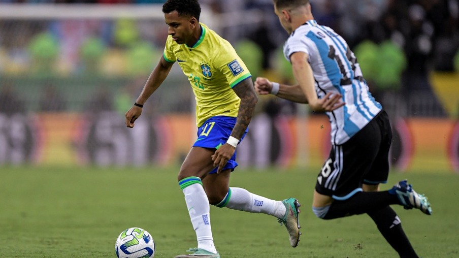 Seleção Brasileira foi superada pela Argentina no Maracanã Créditos: Staff Images/CBF