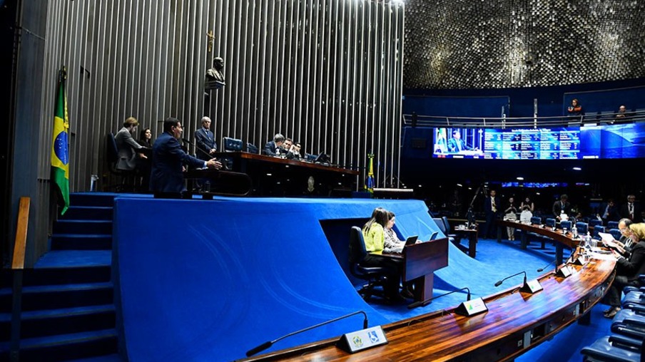 Da tribuna, Mourão criticou PEC: militares não são cidadãos de segunda categoria Roque de Sá/Agência Senado