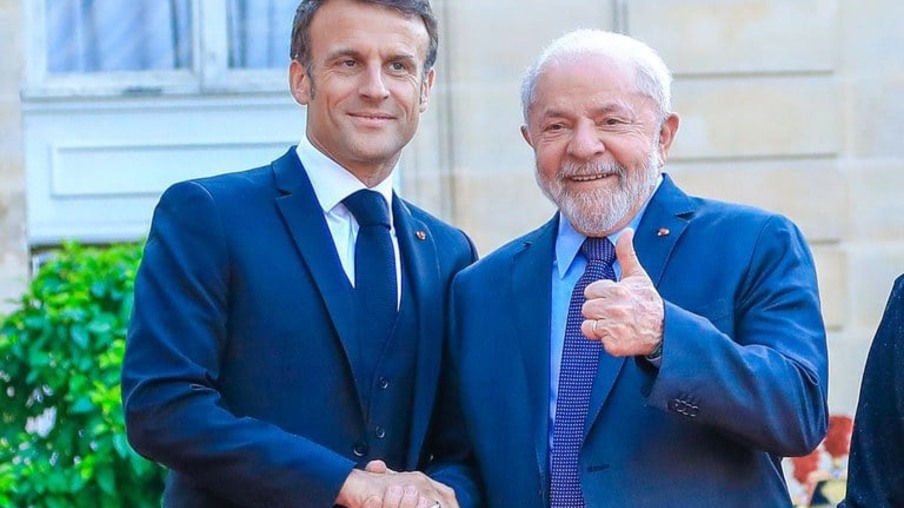 Lula recebe Macron para agenda bilateral Brasil-França