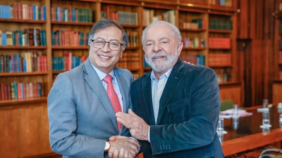 Gustavo Petro e Lula - Foto: Ricardo Stuckert/PR