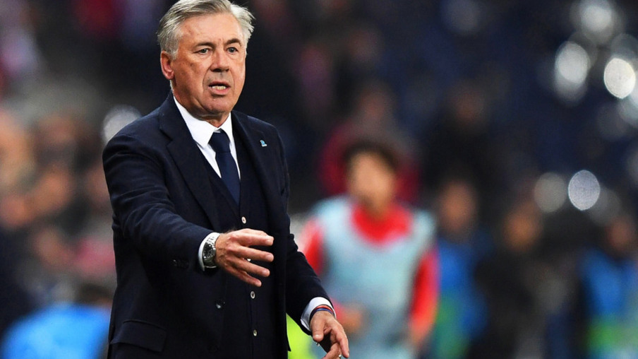 O treinador do Real Madrid, Carlo Ancelotti - Reprodução X