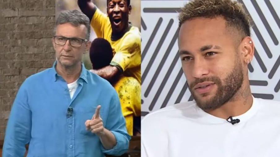 Craque Neto e Neymar. Foto: Reprodução