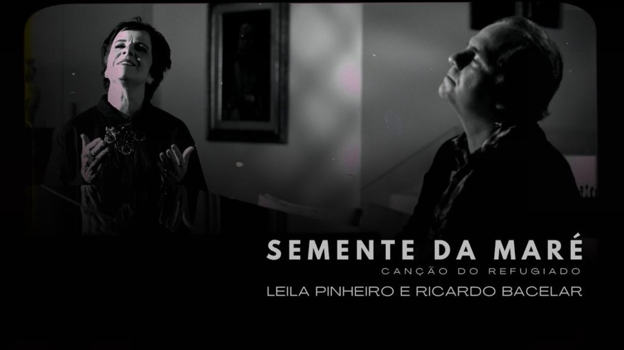 Leila Pinheiro e Ricardo Bacelar juntos no single