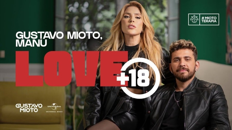 Gustavo Mioto dá continuidade a "MiotoTerapia" com a ousada "Love+18", feat com Manu