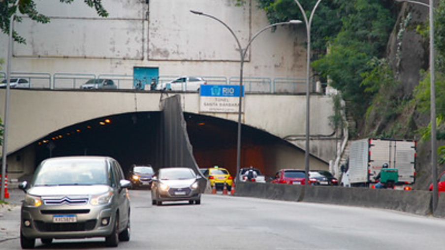 O túnel será interditado para serviços de manutenção - Prefeitura do Rio
