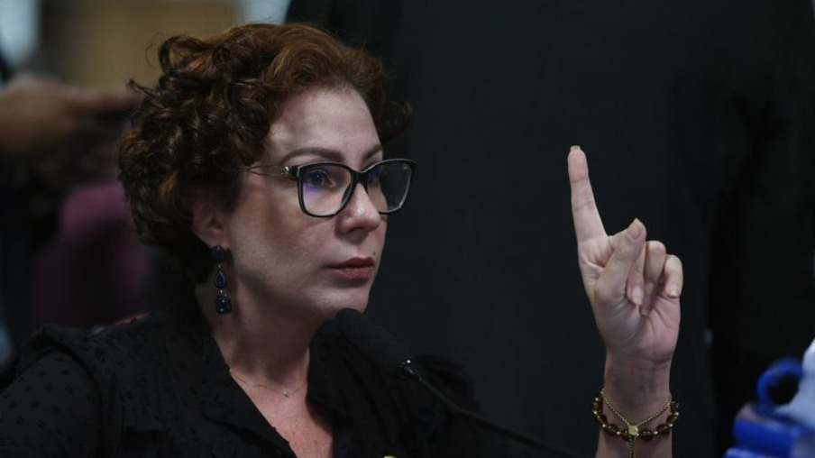 A deputada Carla Zambelli (PL-SP). Foto: Edilson Rodrigues/Agência Senado