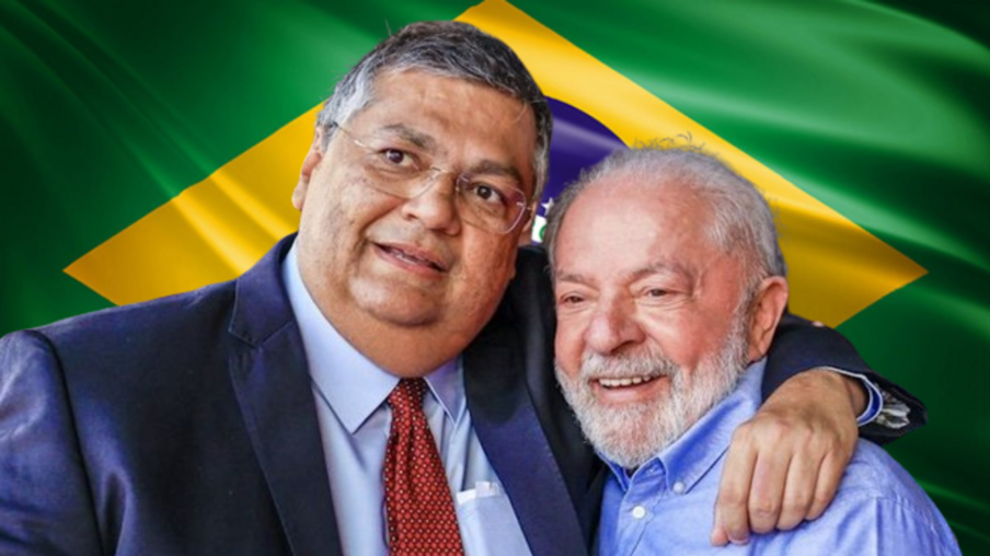 Flávio Dino e Lula - Foto: Reprodução do Twitter - Fotomontagem DC
