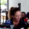 Mônica Benício e Agatha conversam coma imprensa sobre a prisão dos mandantes do assassinato de Marielle e Anderson - Foto: Reprodução