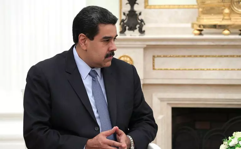 O presidente venezuelano, Nicolas Maduro, durante uma reunião com o presidente russo, Vladimir Putin. (Foto: Kremlin.ru)
