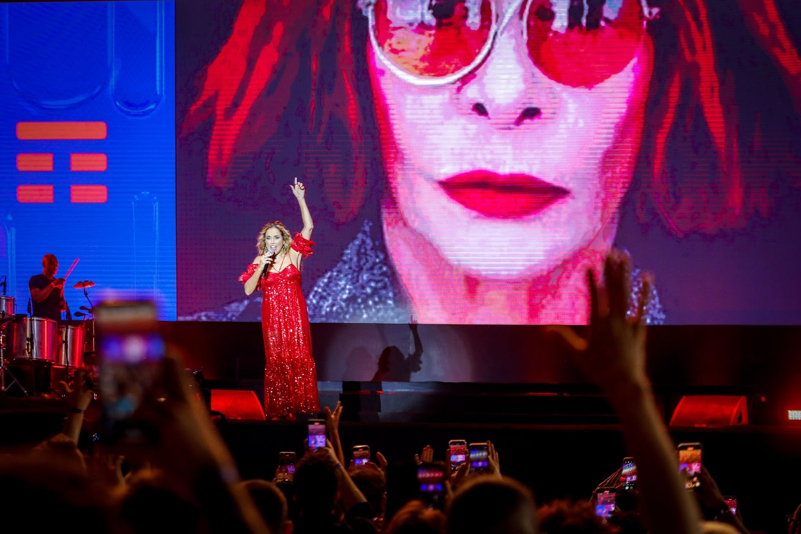 Daniela Mercury fez homenagem a roqueira Rita Lee no primeiro sábado do TIM Music Rio
