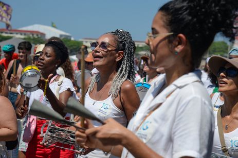Rio de Janeiro (RJ), 17/09/2023 – Praia de Copacabana recebe a 16ª Caminhada em Defesa da Liberdade Religiosa. Foto: Tomaz Silva/Agência Brasil - Tomaz Silva/Agência Brasil
