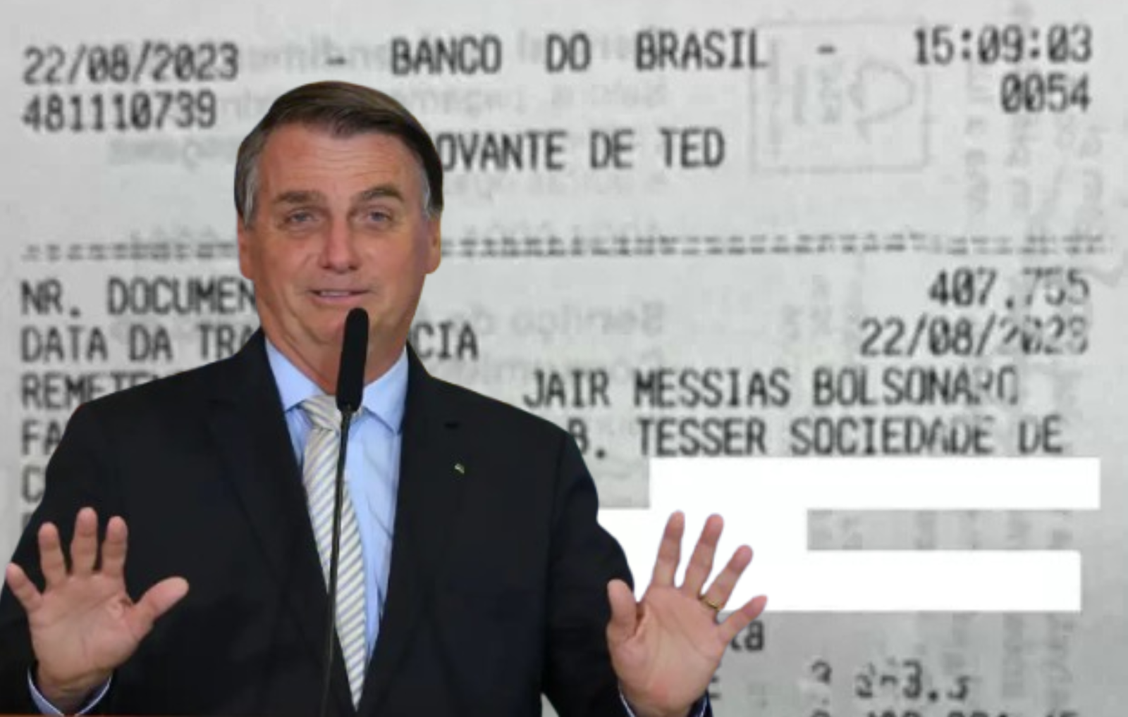 Cofre de Jair Bolsonaro encontrado pela PF revela recibos milionários em Brasília | Diário Carioca Recibos milionários de Bolsonaro são encontrados pela PF em cofre - Foto: AG Brasil e Reprodução - Montagem Diário Carioca