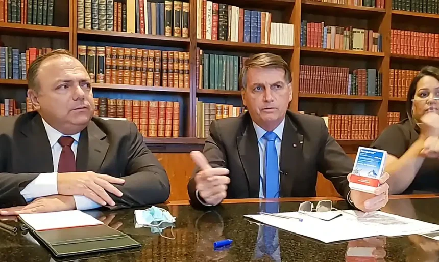 © Reproução YouTube/Jair Bolsonaro/06/08/2020