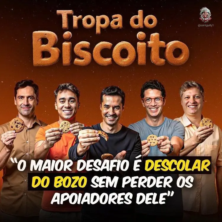 Por que Nikolas Ferreira virou "persona non grata" no bolsonarismo? | Diário Carioca Nikolas Ferreira, ao lado de outros supostos “traidores” — como Ricardo Salles, Deltan Dallagnol, Marcel Van Hattem e Luiz Philippe de Orléans e Bragança —, segurando biscoitos. Foto: Reprodução