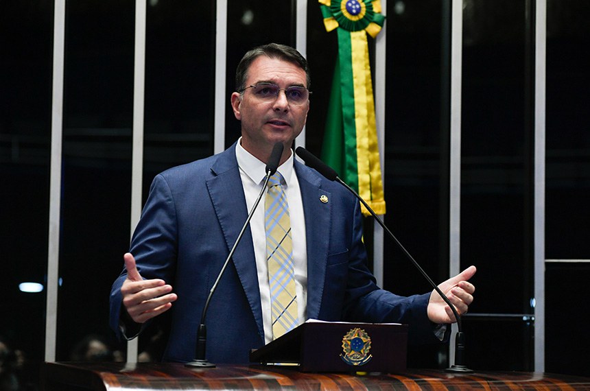 Flávio Bolsonaro - Jefferson Rudy/Agência Senado