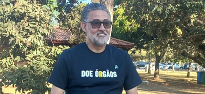 Robério Melo, brasiliense de 52 anos: 'Eu renasci. O SUS me devolveu a vida'. Foto: Arquivo pessoal
