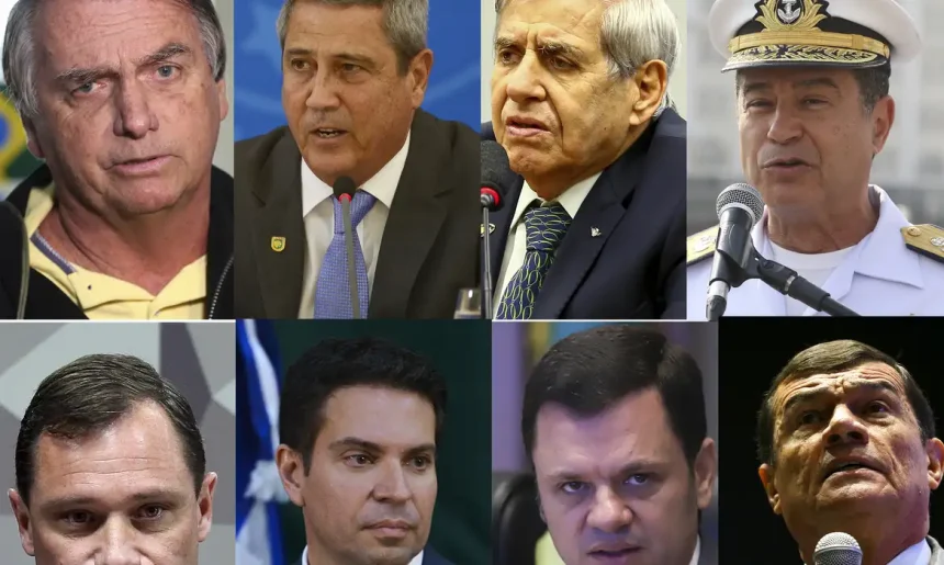Confira as penas de Bolsonaro e mais sete condenados pelo Supremo | Diário Carioca Gangue de Golpistas condenada no STF - © Agência Brasil