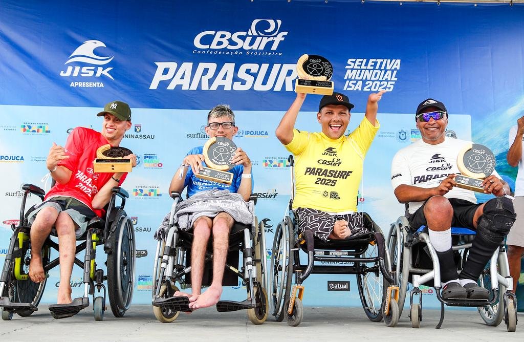 CBSurf consagra 22 campeões e campeãs brasileiros de Parasurf em Ipojuca | Diário Carioca Davizinho no PS-Prone 2 (Anthony Macedo / CBSurf)