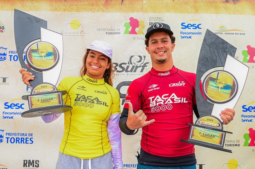 Campeões em Torres
(David Castro / CBSurf)