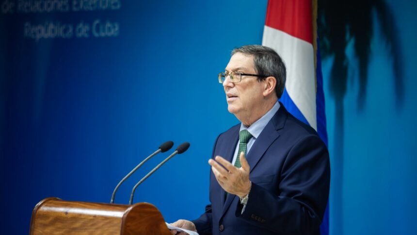 Cuba denuncia pressão dos EUA a países para mudarem voto contra bloqueio na ONU | Diário Carioca Ministro das Relações Exteriores de Cuba, Bruno Rodríguez. Foto: X