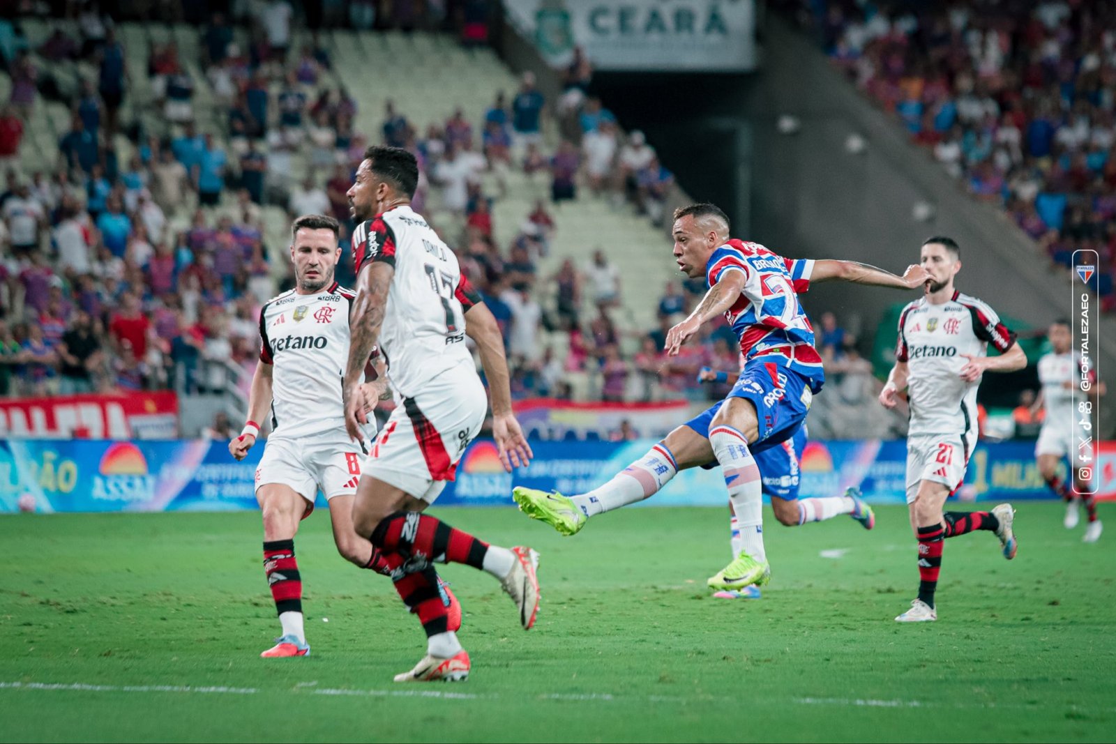 Fortaleza vence o Flamengo no Castelão por 1 a 0 pelo Brasileirão | Diário Carioca Foto: Mateus Lotif/FEC