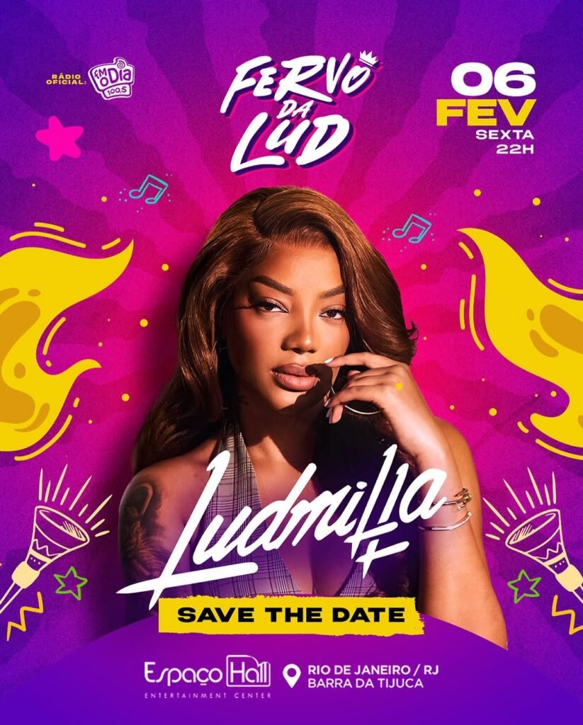 Ludmilla anuncia esquenta do Fervo da Lud no Rio de Janeiro | Diário Carioca Ludmilla anuncia esquenta do Fervo da Lud no Rio de Janeiro