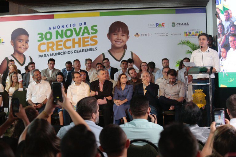 MEC anuncia construção de 30 novas creches no Ceará | Diário Carioca Foto: Ângelo Miguel/MEC