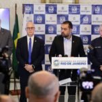 Decisão judicial que permitiu ação da PM destaca invasão do CV em áreas de milícia no Rio | Diário Carioca Governador Cláudio Castro durante coletiva de imprensa no Palácio Guanabara. (Rafael Campos)