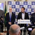 Decisão judicial que permitiu ação da PM destaca invasão do CV em áreas de milícia no Rio | Diário Carioca Governador Cláudio Castro durante coletiva de imprensa no Palácio Guanabara. (Rafael Campos)