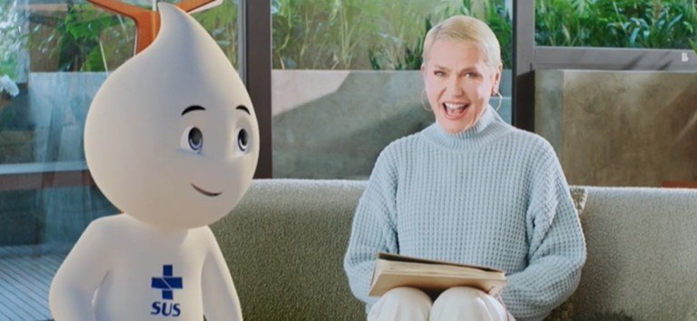 Xuxa estrela campanha nacional de multivacinação e mobiliza o país para o Dia D | Diário Carioca Foto: divulgação/MS