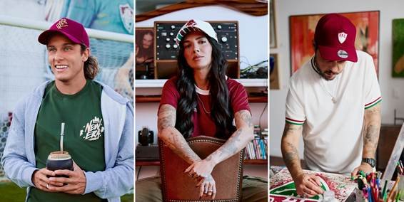 New Era e Fluminense celebram estilo, história e cultura em nova campanha | Diário Carioca New Era e Fluminense celebram estilo, história e cultura em nova campanha