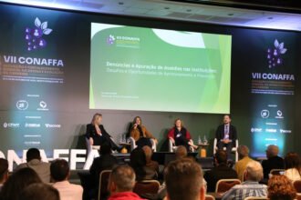 Casos de assédio e intimidação contra fiscais agropecuários crescem e acendem alerta | Diário Carioca VII Conaffa reuniu representantes da Ouvidoria e da Corregedoria do Mapa para discutir o tema (Foto: Juliano Dessbesell/Anffa Sindical)