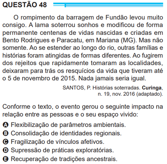 Reprodução: Enem 2024
