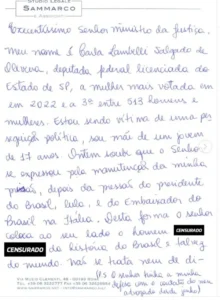 Carla Zambelli inicia greve de fome na Itália e ameaça ministro da Justiça que decidirá sobre extradição | Diário Carioca Carla Zambelli inicia greve de fome na Itália e ameaça ministro da Justiça que decidirá sobre extradição | Diário Carioca