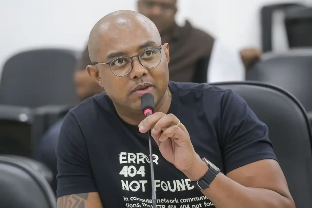 O vereador Cássio Luiz Barbosa (PL), conhecido como Cássio Fala Pira, de Piracicaba (SP). Foto: Reprodução
