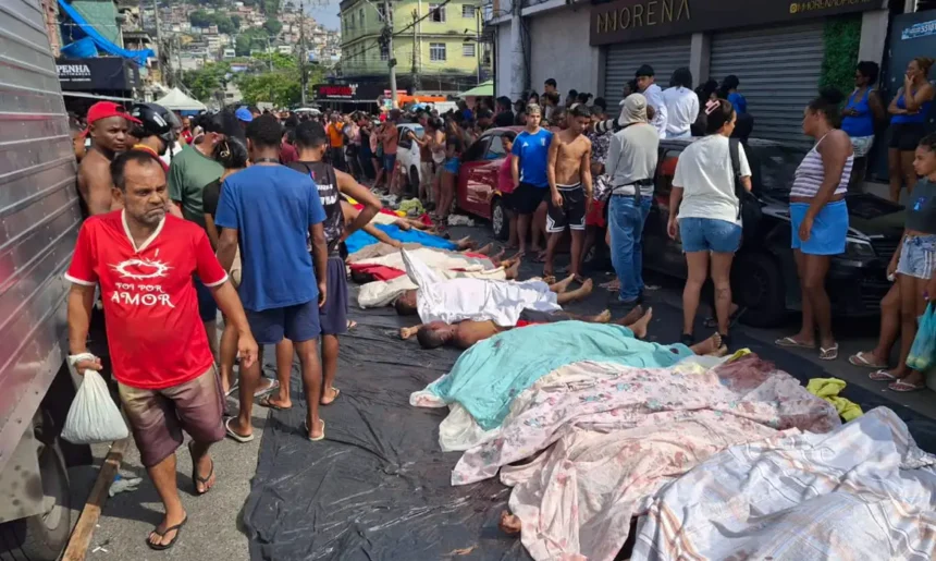 Polícia Civil do Rio investiga remoção, que é obrigação do Estado, não autorizada de corpos após chacina | Diário Carioca © Eusébio Gomes/TV Brasil